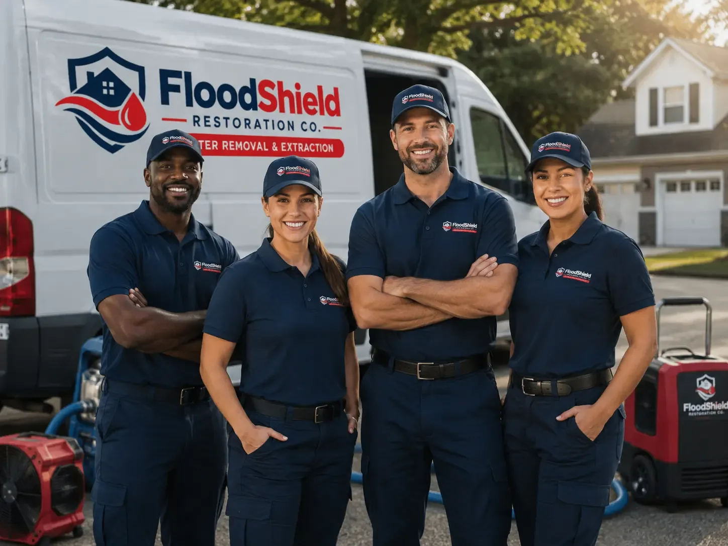 Flood Damage Restoration company in Exline, IA